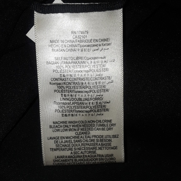 🎁SALE🎁NWT BCBGMAXAZRIA BLACK COCKTAIL DRESS - Picture 5 of 8